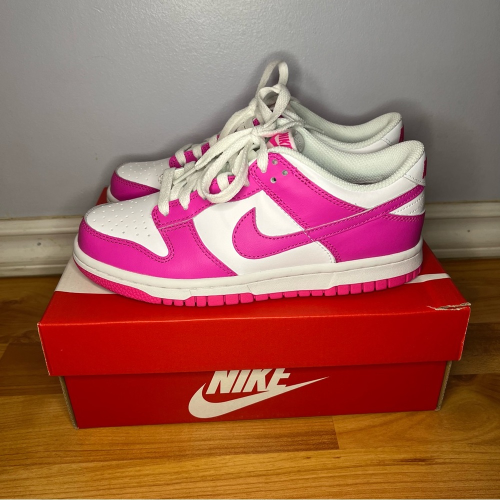 NIKE | Fuchsia Dunk Lows